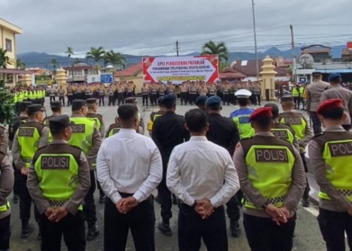 551 Personel Polisi Siap Amankan TPS di Kerinci dan Sungai Penuh 