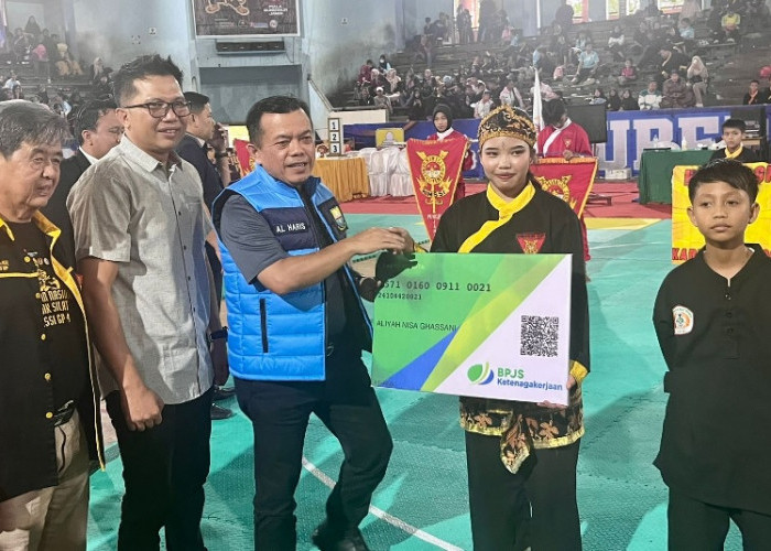 Atlet Kejurnas Pencak Silat di Jambi ikut dilindungi BPJS Ketenagakerjaan