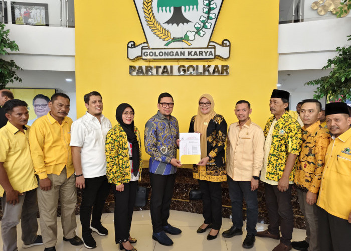 BREAKING NEWS: Dillah Hich-Muslimin Tanja Resmi Diusung Golkar di Pilkada Tanjabtim