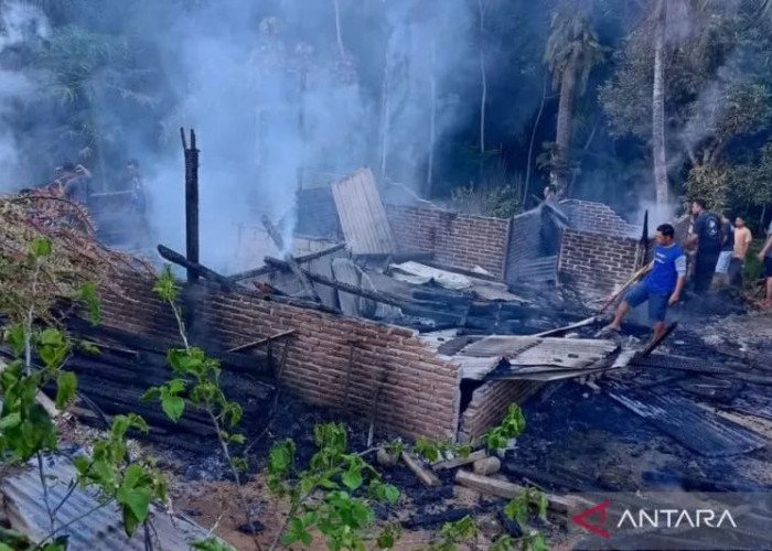 Racun Nyamuk Bakar Jadi Penyebab Kebakaran Rumah Warga Mukomuko