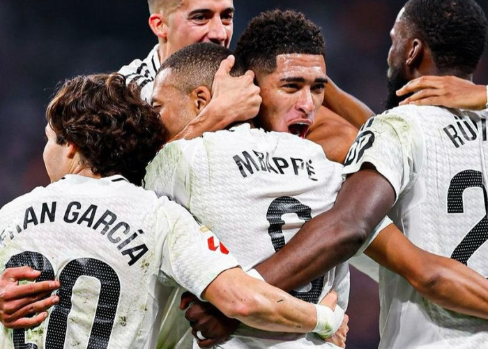 Pukul Getafe 2-0, Real Madrid Tempel Ketat Barcelona di Papan Klasemen