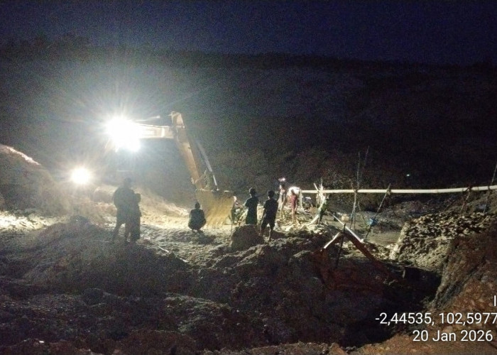 Evakuasi Longsor PETI Sarolangun, Polda Jambi Terjunkan 123 Personel Gabungan