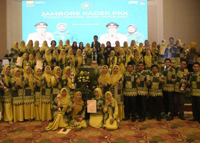 Merangin Juara Umum Jambore PKK  Tingkat Provinsi Jambi 2022