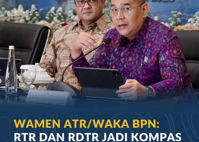Wamen ATR/Waka BPN: RTR dan RDTR Jadi Kompas Pembangunan di Bali