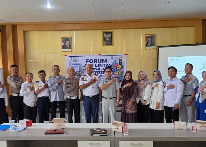  Jasa Raharja Bersama FLLAJ Muaro Jambi Bahas MitigasiTitik Rawan dan Keselamatan Pelajar