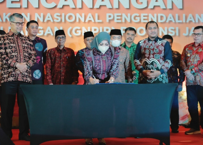 BI Gelar Pencanangan GNPIP Provinsi Jambi, Bupati/ Walikota Berkomitmen Mendukung 