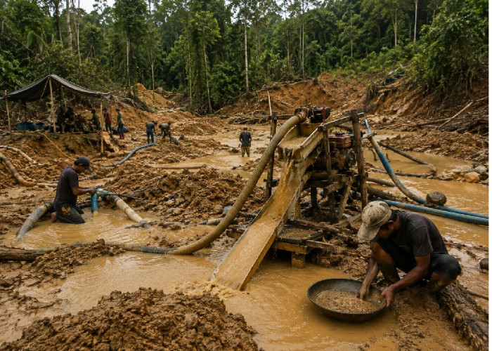 Kapolres Merangin Buka Suara Soal Video Tim Gabungan Dihadang Massa di Lokasi PETI