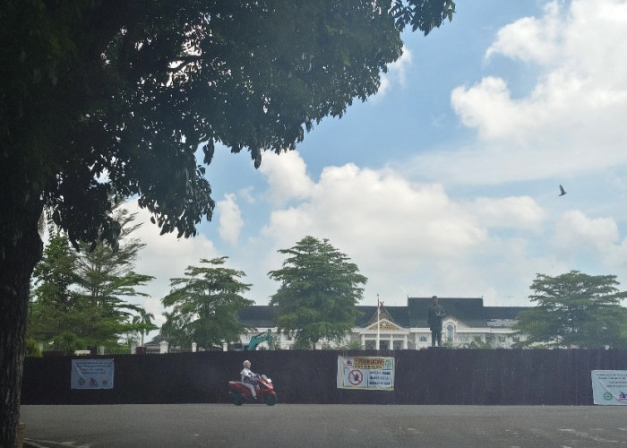 Patung Pahlawan Sultan Thaha Akan Dibangun Ulang Lebih Bagus Di Depan Kawasan Kantor Gubernur Jambi 