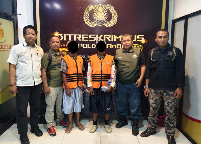Dua Warga Tanjabbar Jadi Tersangka Dugaan Pembakaran Hutan di Areal PT RHM Jambi