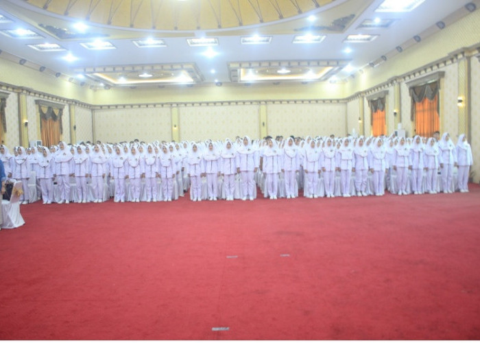 Ucap Janji Mahasiswa Jurusan Keperawatan Poltekkes Kemenkes Jambi Tahun 2026