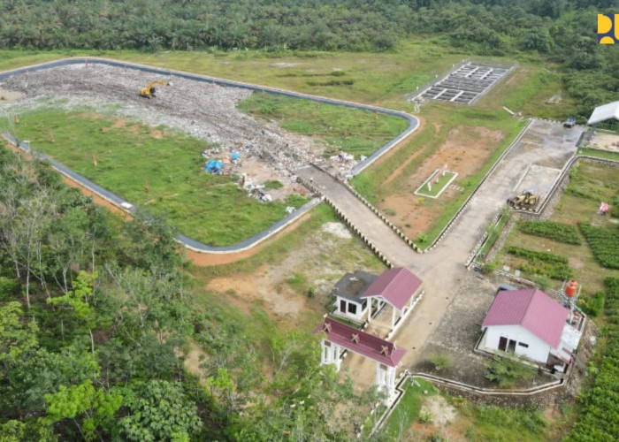 Rampung, Kementerian PUPR Bangun TPA Sampah Ramah Lingkungan di Kabupaten Sarolangun 
