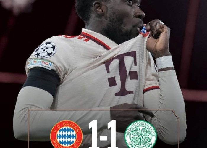  Bayern Muenchen Amankan Tiket 16 besar Usai Menang Agregat 3-2 Atas Celtic