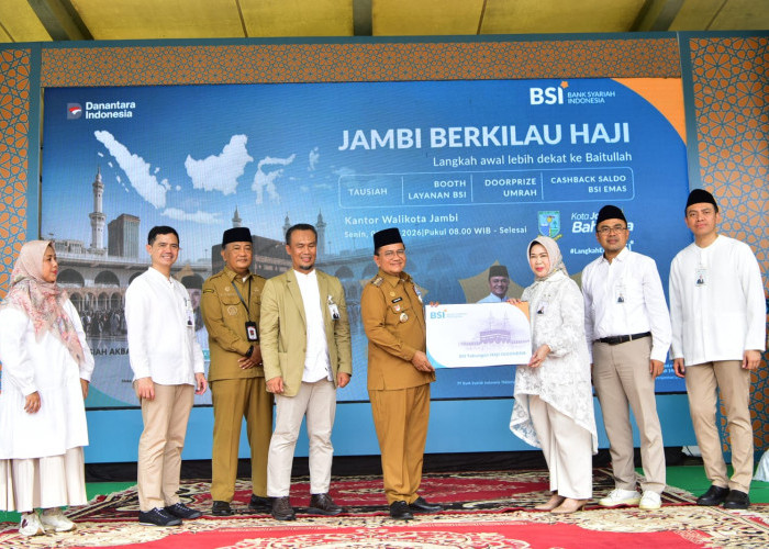 Luncurkan Jambi Berkilau Haji Bersama BSI, Maulana Perkuat Syiar dan Literasi Keuangan Syariah