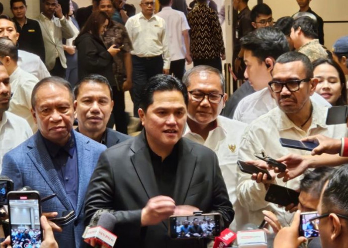 Reaksi Erick Thohir Saat Disebut Pecat Shin Tae-yong karena Ditekan Mafia Bola 