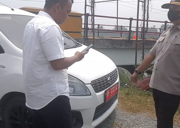 Razia Pajak Kendaraan di Sungai Penuh, Mobil Dinas Pemkab Kerinci Kembali Terjaring
