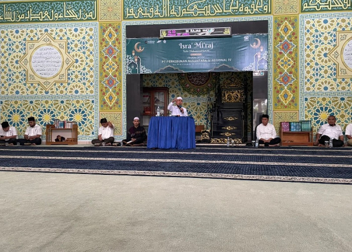 Ikuti Sunnah Nabi Jadi Inti Isra Mi'raj di PTPN IV Regional IV