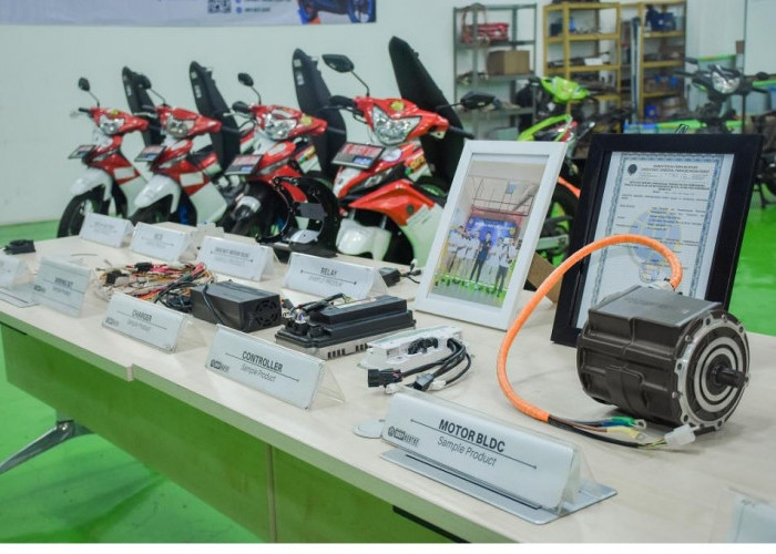 Pemerintah Genjot Program Konversi Motor Listrik, Sepeda Motor Indonesia Terbanyak Ketiga di Dunia