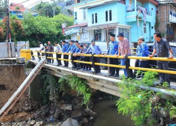 Tanggul Pinggiran Sungai Jebol, Dewan Turun Sidak