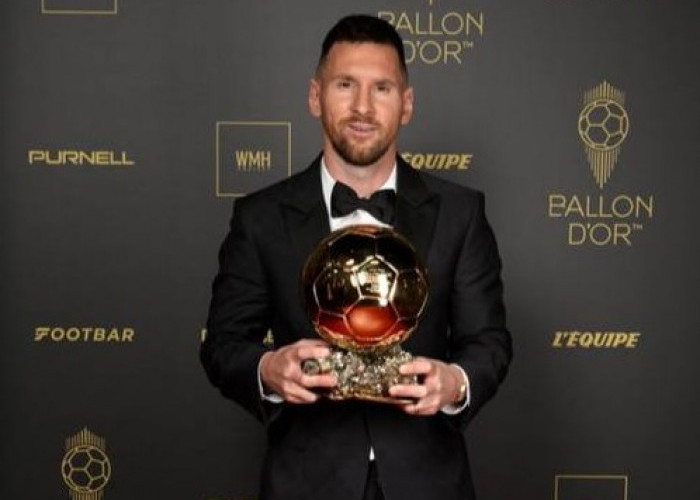 Ungguli Erling Haaland, Lionel Messi Raih Ballon d'Or ke-8