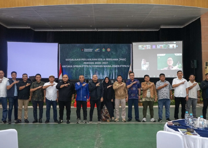 Karyawan Senang Hasil PKB PTPN IV Regional IV dan SPBUN