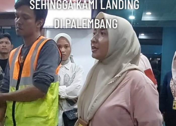 Pesawat Nam Air Tujuan Bungo - Jakarta Mendarat Darurat di Bandara Palembang