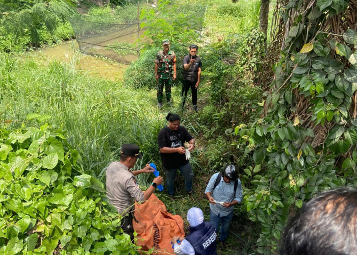 Warga Tanjung Lumut Dikejutkan Penemuan Mayat di Bawah Jembatan