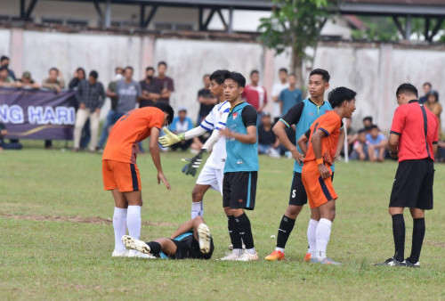 Laga League 1 Askab PSSI Batanghari Jadi Sorotan, Wasit Dinilai Tidak Profesional 