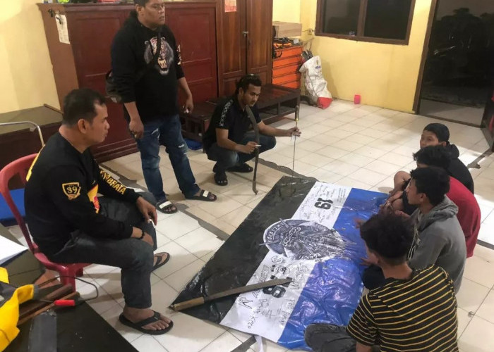 Empat Orang Anggota Genk Motor Diamankan Polisi