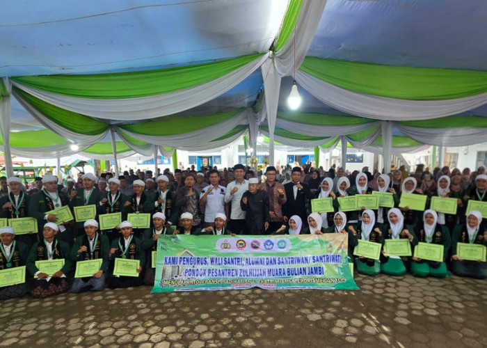 Cegah Pemahaman Radikalisme dan Bahaya TCC, Satgaswil Jambi Lakukan Sosialisasi di Pontren Zulhijah 