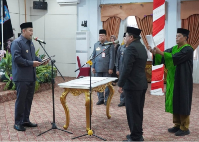 Lantik Zulhifni Jadi Sekda, Bupati M. Syukur Tekankan Akselerasi Menuju Merangin Baru