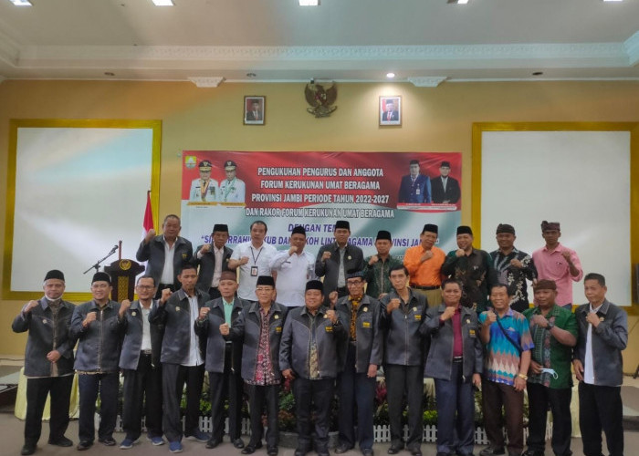 Badan Kesbangpol Provinsi Jambi Selenggarakan Rakor FKUB 