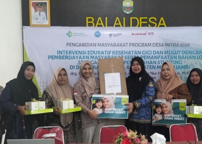 Poltekkes Jambi Dorong Pencegahan Stunting Lewat Edukasi Kesehatan Gigi