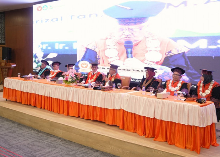 Genap 100 Guru Besar, UNJA Kukuhkan Empat Profesor dari Tiga Fakultas