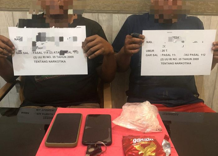 Polisi Gagalkan Transaksi Sabu 10,25 Gram 