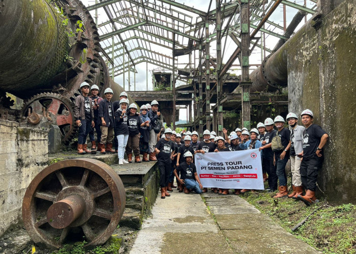 Berkunjung ke Semen Padang, Pemimpin Redaksi dari 5 Provinsi di Sumatera Eksplorasi Indarung I