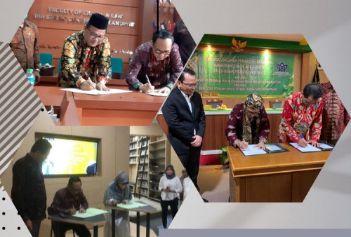 Tingkatkan Mutu Pendidikan, Fakultas Syariah Teken MoA dengan Tiga kampus Ternama