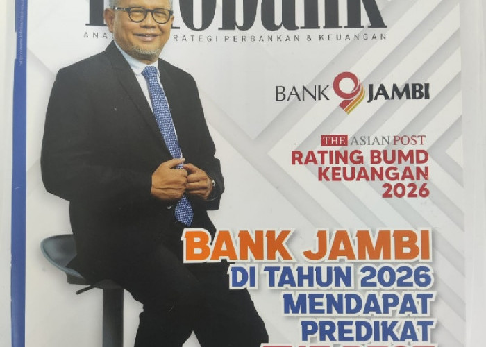 Bank Jambi Raih Predikat Bank BUMD Terbaik 2026, Perkuat Kepercayaan dan Stabilitas Ekonomi Daerah