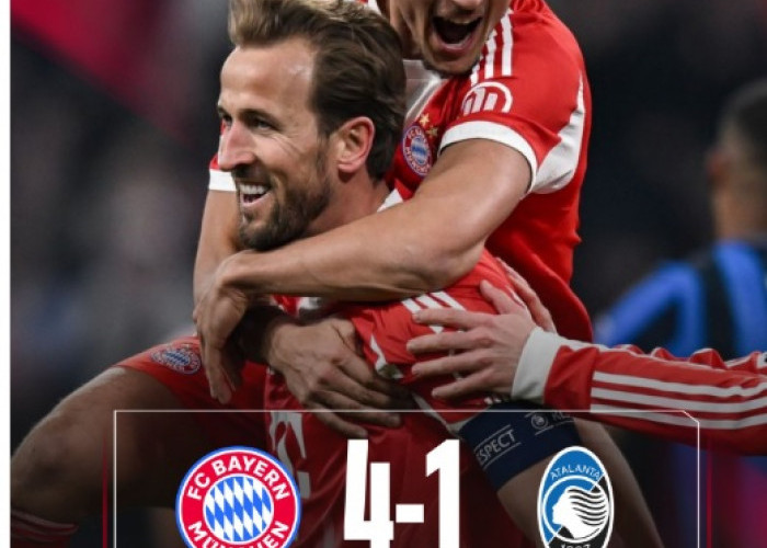 Singkirkan Atalanta 4-1, Bayern Tembus Babak Perempat Final