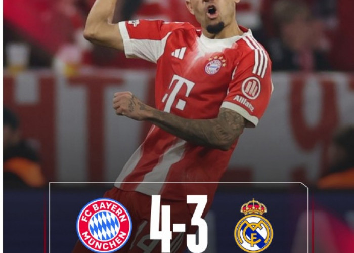 Singkirkan Real Madrid 4-3, Bayern Munchen Melenggang ke Semifinal Liga Champions
