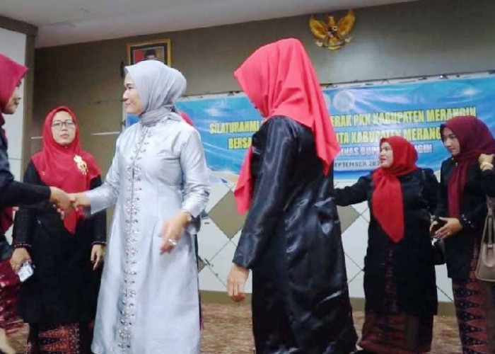 Ketua TP PKK Merangin Silaturahmi dengan 49 Organisasi Wanita