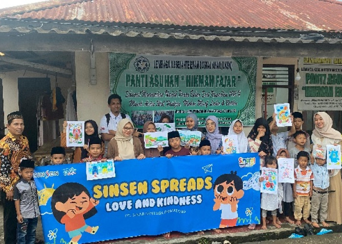 Sinsen Berbagi Kebahagiaan Ramadan Bersama Anak-Anak Panti Asuhan Hikmah Fajar Jambi