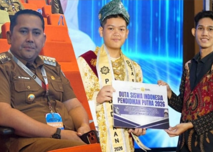 H M Syukur Bangga, M Fhaiz Runner Up 01 Duta Siswa Indonesia
