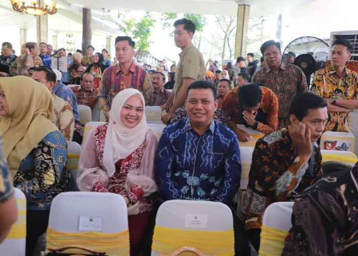 Wabup Katamso Hadiri Halal Bihalal Masyarakat Perantau Sumbagsel di Palembang