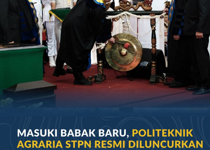 Masuki Babak Baru, Politeknik Agraria STPN Resmi Diluncurkan oleh Menteri ATR/Kepala BPN