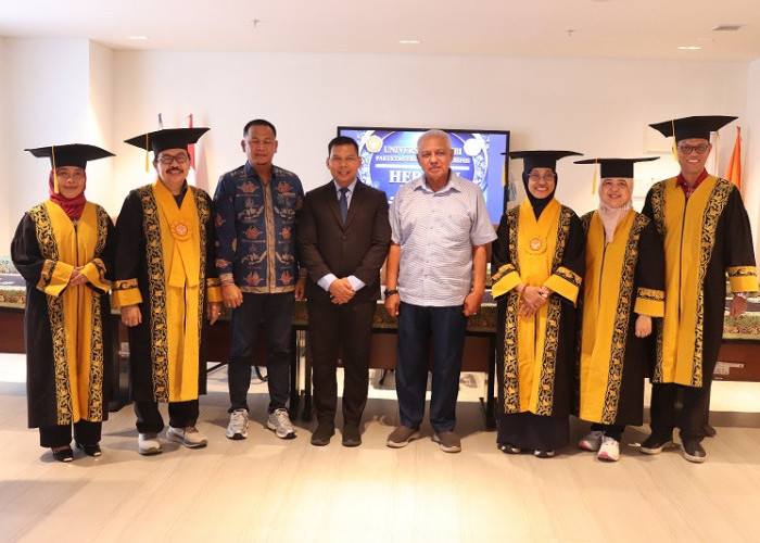 Disertasi Penelitian Mengenai Kinerja Pelayanan Publik Ala Herman, Lulus Sebagai Doktor Ekonomi FEB-UNJA