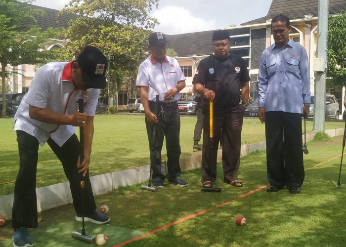 Jadi Ajang Seleksi Kejurnas, Pergatsi Jambi Gelar Kejurda Gateball