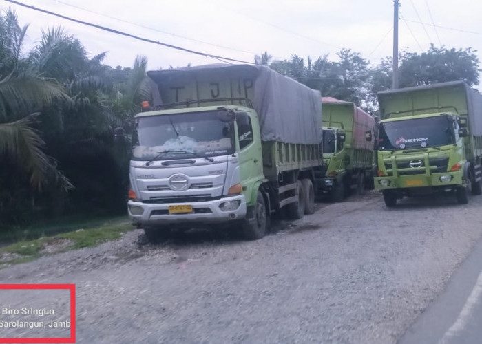 Membandel, Truk Angkutan Batu Bara Tetap Beroperasi Meski Dilarang