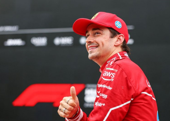 Raih Pole di GP Hungaria, Ini Kata Pembalap Ferrari  Charles Leclerc 