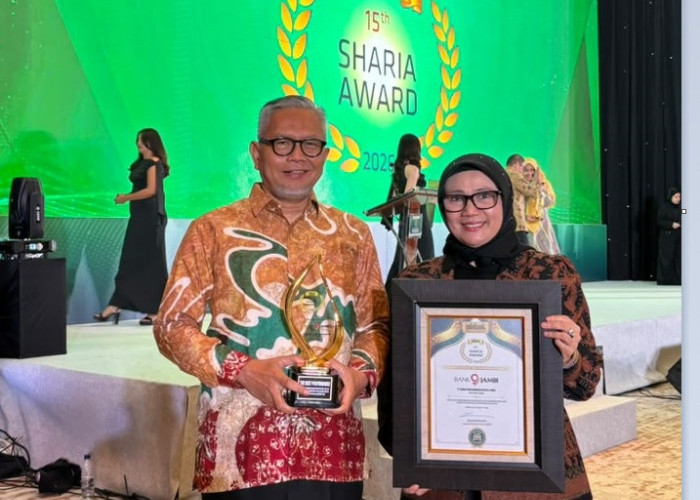 Bank Jambi Syariah Raih Dua Penghargaan pada 15th Infobank Sharia Award 2026