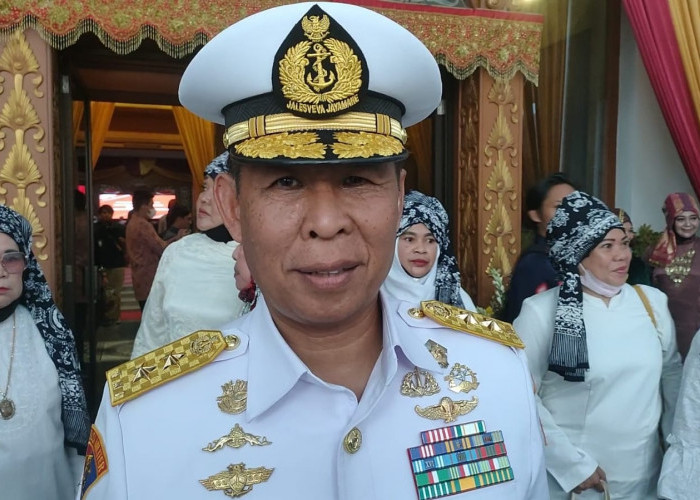 Jenderal Bintang Dua AL Hadiri HUT Provinsi Jambi ke-66, Ini Pesan Laksmana Muda Nazali Lempo 